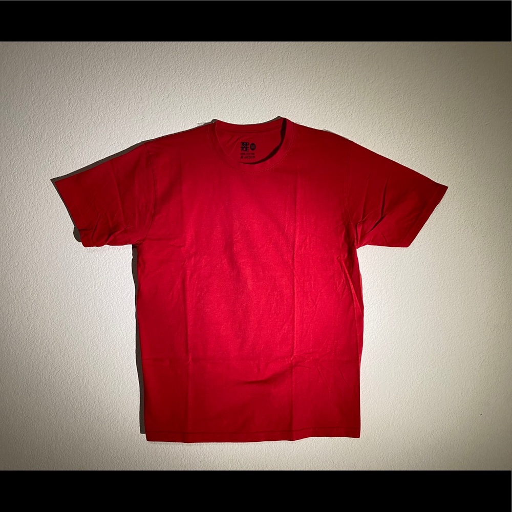Men TopToe Plain Red T-Shirt